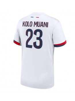 Paris Saint-Germain Randal Kolo Muani #23 Auswärtstrikot 2024-25 Kurzarm